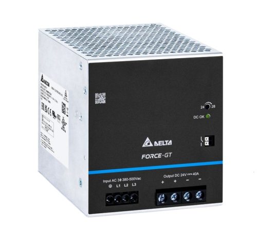 TDR-960-24 trojfázový zdroj na szynę DIN 960W / 24V 