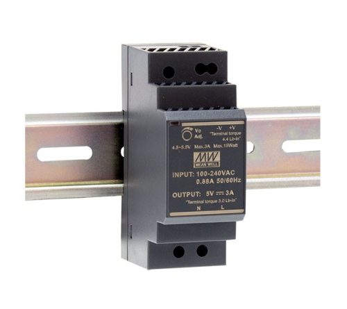 SDR-120-24 zasilacz impulsowy na szynę DIN 120W / 24V 