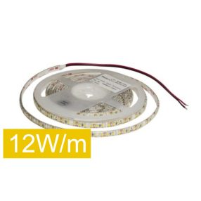 LED pás HQS-2835 12W / 24V / studená biela / IP65