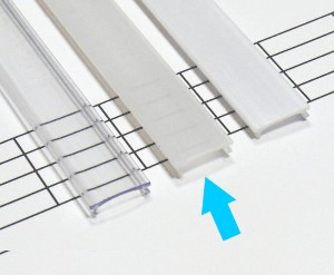 Kryt PVC pre profily typu A, B, C, D, G, Y, Z - polomliečny