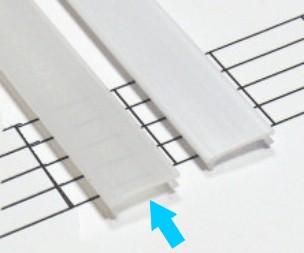 Kryt PMMA UV stabil pre A, B, C, D, G, Y, Z - polomliečny