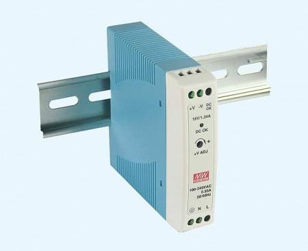 MDR-20-5 zasilacz impulsowy na szynę DIN 20W / 5V 