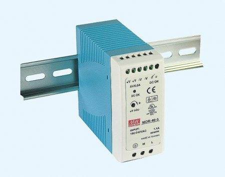 MDR-40-12 zasilacz impulsowy na szynę DIN 40W / 12V 