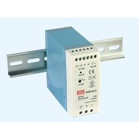 MDR-60-12 zasilacz impulsowy na szynę DIN 60W / 12V 