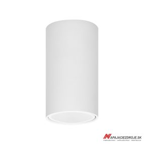 LED svietidlo kruhové, biele (GU10 max 50W)