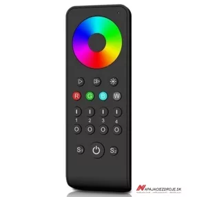 Ovládač RF 4-zónový PRO-RS4 (RGB/RGBW)