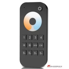 Ovládač RF 4-zónový PRO-RT7 (CT - nastaviteľná biela)