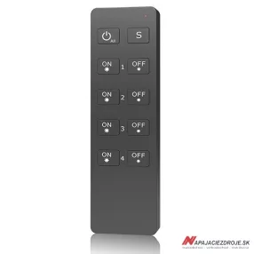 Ovládač RF 4-zónový PRO-RU4