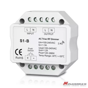 Prijímač RF 230V PRO-S1B (max. 288W)