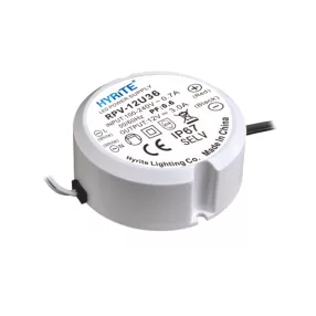 HYRITE RPV-12U36, zasilacz do LED 36W / 12V , IP67, ø=55mm
