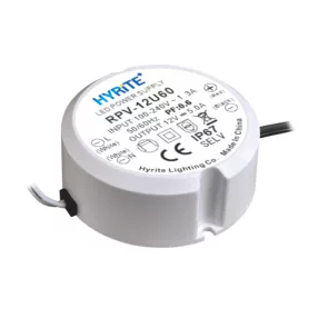 HYRITE RPV-12U60, zasilacz do LED 60W / 12V , IP67, ø=65mm