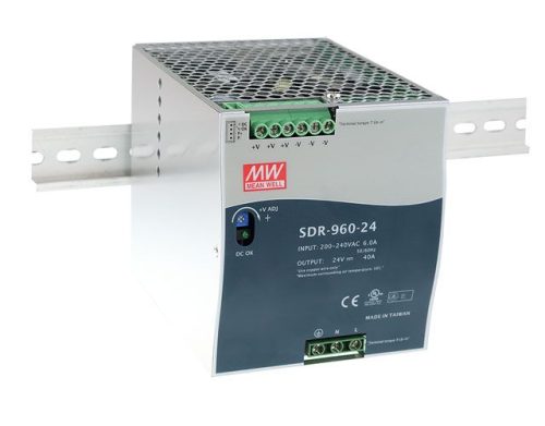 SDR-960-24 zasilacz impulsowy na szynę DIN 960W / 24V 