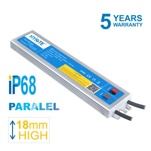 HYRITE TLG-12E150C, zasilacz do LED 150W / 12V , 18MM, IP68, PARALEL