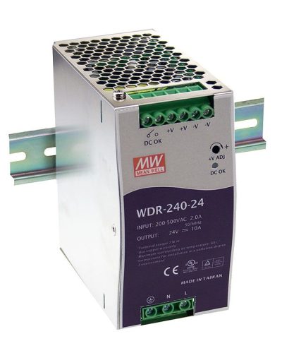 SDR-120-24 zasilacz impulsowy na szynę DIN 120W / 24V 