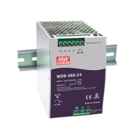SDR-120-24 zasilacz impulsowy na szynę DIN 120W / 24V 