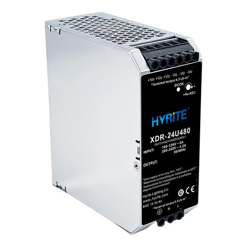 HYRITE XDR-24U480, 480W / 24V, PARALEL connection  possibility
